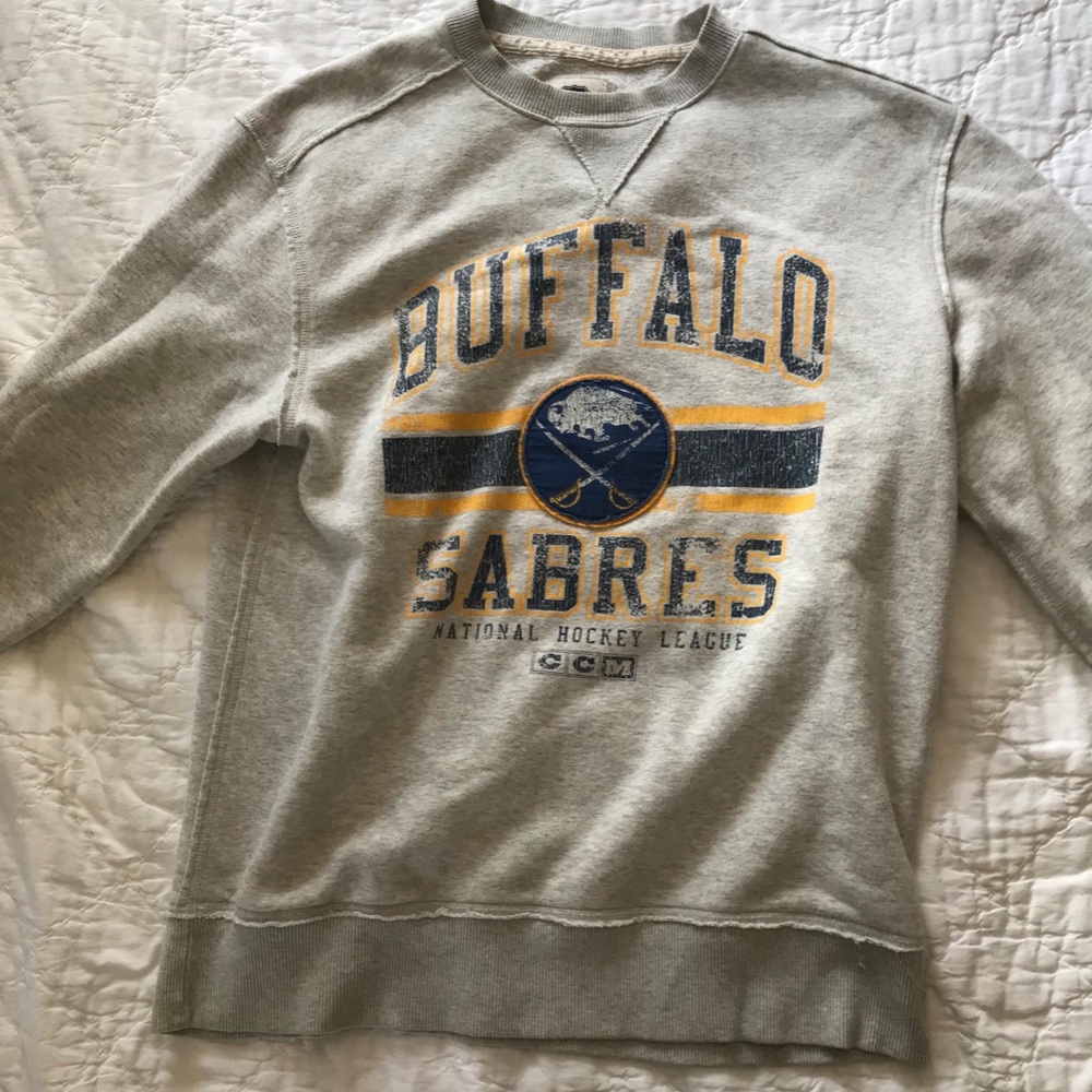 Buffalo Sabres Old Time Hockey Crewneck
